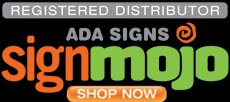 Link to online catalog for ADA compliant signs